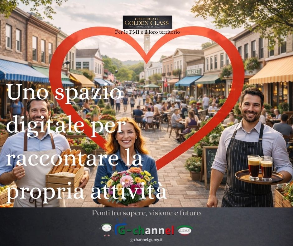 Uno spazio digitale per raccontare la propria attività